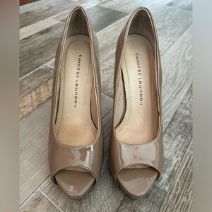 Chinese Laundry Peep Toe Platform Heels